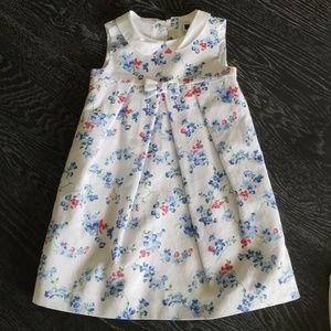 Janie & Jack flower print dress - 6-12M